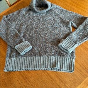 Rachel Zoe Speckled Gray Turtleneck Sweater